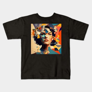 Fractioned Fragments Kids T-Shirt